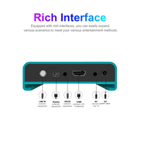 Receptor de TV Digital Satelital DVB-S2 FTA con Decodificador HEVC/H.265 HD para TV Gratuita, Diseño Mini de Plástico - MeeCast