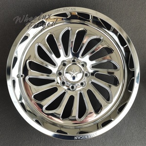 Rines de Aleación Forjada 4x4 de 22X12 22X14 24X14 26X16 Pulgadas, 8X170 6X139.7, para Camionetas Todoterreno F-150, RAM, Chevrolet 1500, Silverado - Product Image 5