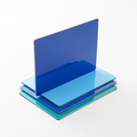 Panneau composite en aluminium brillant de 3 mm sur mesure, revêtement FEVE couleur cuivre pour façades architecturales