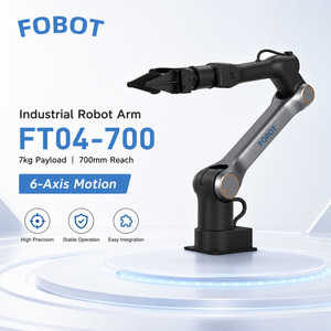 Bras robotisé industriel 6 axes FT04-700, charge utile 7 kg, portée 700 mm, précision 0,1 mm, garantie 1 an, pour machine d'assemblage et de placement 1. E - Product Image 1
