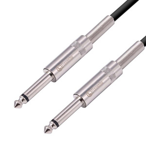 6.35mm Mono Plug Audio Connector Copper TS Jack For <b>Speaker</b> <b>Microphone</b> Use - Product Image 3