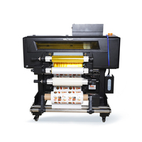 Imprimante UV DTF INKGIANT 40 cm de largeur d'impression, solution de marquage à chaud intégrale et partielle or et argent pour les autocollants