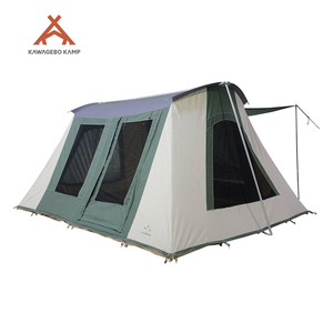 Tente <span class=keywords><strong>de</strong></span> <span class=keywords><strong>camping</strong></span> <span class=keywords><strong>de</strong></span> luxe Kawagebo Kamp (KK) pour pique-nique, en toile, avec barres <span class=keywords><strong>de</strong></span> fixation, pour 2 à 4 personnes, imperméable, pour <span class=keywords><strong>la</strong></span> famille en plein air - Product Image 4