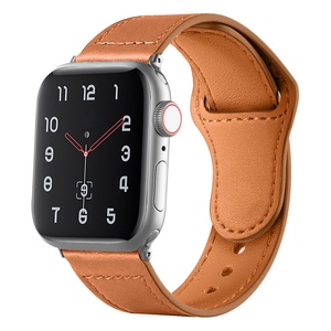 Correa de Cuero Genuino de Primera Calidad Upro Luxury para Reloj Apple, Correa de Reloj de Lujo de 44 mm, 45 mm, 42 mm, Correa de Reloj de Moda para iWatch - Product Image 4
