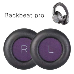 Gran oferta, almohadillas suaves de repuesto para los oídos, almohadillas de cuero para auriculares, cojines para auriculares Plan Tronics <span class=keywords><strong>Backbeat</strong></span> Pro - Product Image 3