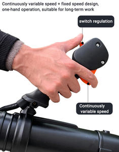 High-Power Four-Stroke Industrial Grade <b>Gasoline</b> Knapsack Snow Blower with 160mph Air Speed - Product Image 1