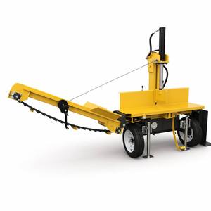 <span class=keywords><strong>Fendeuse</strong></span> de bûches verticale de 500 mm de longueur max. 20T hydraulique, moteur essence Kohler 14 CV, cycle 3S, débit 68L, axe de torsion, pédale de transport - Product Image 3