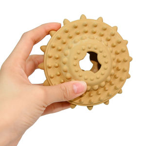 Commercio all'ingrosso multi-funzionale perdita giocattoli per animali domestici a forma di piattino in gomma morbida e interattiva per animali domestici lento giocattolo da masticare per cani - Product Image 4