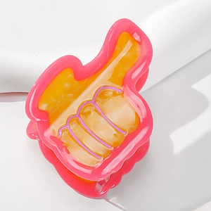 <b>Cute</b> Geometric Cellulose Acetate Fashion Daily Hair Claw Clips Medium Dinosaur Shaped Hair <b>Accessories</b> for Women - Product Image 6