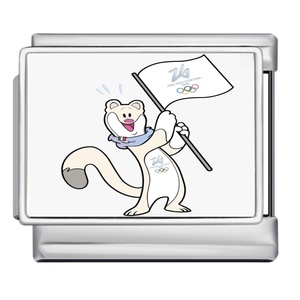 Nuevos Dijes <span class=keywords><strong>de</strong></span> Acero Inoxidable con Diseño <span class=keywords><strong>de</strong></span> Mascota <span class=keywords><strong>de</strong></span> los Juegos Olímpicos <span class=keywords><strong>de</strong></span> <span class=keywords><strong>Invierno</strong></span>, <span class=keywords><strong>Deportes</strong></span> <span class=keywords><strong>de</strong></span> Competición <span class=keywords><strong>de</strong></span> Esquí, Compatibles con Pulseras <span class=keywords><strong>de</strong></span> 9mm, para Hacer Joyería DIY - Product Image 4