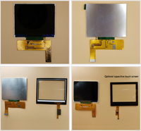 Harga pabrik grosir kustom layar 5.0 inci 640x480 layar sentuh LCD tampilan industri