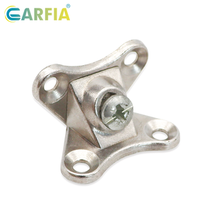 Kim loại có thể tháo rời góc Brace Fastener bướm bản lề L khung tường <span class=keywords><strong>Bracket</strong></span> cho kệ cong quá trình bền góc Fastener - Product Image 3