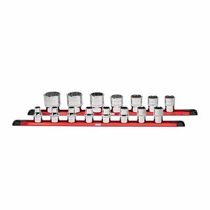 235 1/2 N/SE15 Socket Set Metric Chrome Vanadium Steel Wrench <b>Tool</b> Kit - Product Image 1