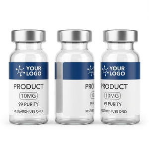 Factory Direct Sales Waterproof Glass Bottles 3Ml 5Ml 10Ml Vial Bottle Sticker Packaging Peptide <b>Labels</b> For Glass Vial - Product Image 2