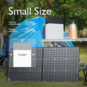 Công suất cao 1000W 2Kwh Trạm điện cầm tay hộ gia đình năng lượng Hệ thống lưu trữ tinh khiết Sine Wave <span class=keywords><strong>Inverter</strong></span> <span class=keywords><strong>MPPT</strong></span> điều khiển năng lượng mặt trời - Product Image 4