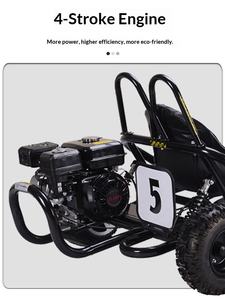 Kart <span class=keywords><strong>de</strong></span> Carreras Todoterreno para Adultos con Motor <span class=keywords><strong>de</strong></span> Gasolina <span class=keywords><strong>de</strong></span> 4 Tiempos Certificado por la EPA, con Tracción Trasera para Entretenimiento al Aire Libre - Product Image 5