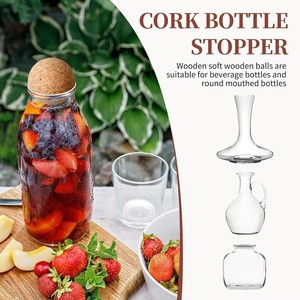 <span class=keywords><strong>Bouchon</strong></span> en liège pour vin, <span class=keywords><strong>bouchon</strong></span> en liège en bois pour <span class=keywords><strong>carafe</strong></span> à vin, <span class=keywords><strong>bouchon</strong></span> de remplacement pour <span class=keywords><strong>carafe</strong></span> en verre, bouchons en liège pour bouteille de vin - Product Image 5