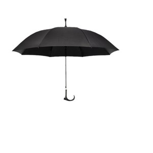 Paraguas Vintage Personalizado con Mango de Cabeza de Pato, Recto, Largo, Resistente al Viento, Semiautomático, Color Puro, Accesorio de Lujo - Product Image 3