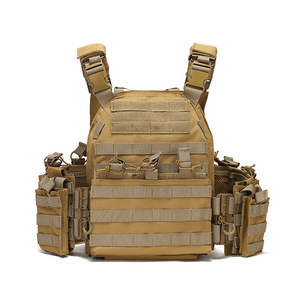 Trong kho Chất lượng cao phát hành nhanh chóng chiến thuật vest không thấm nước 1000D Nylon tùy chỉnh Molle tactico chaleco tấm tàu sân bay cắm trại - Product Image 1