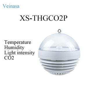 Veinasa XS-THGCO2P Instrumento Meteorológico Esférico de Plástico para Microclima, Comunicación 4G, Monitoreo Meteorológico de Temperatura y Humedad, ODM - Product Image 1