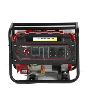Gasoline Engine Electric Generator 3600 2.5kw 3kw 168f Portable Small Diesel Engine Generator with Wheels