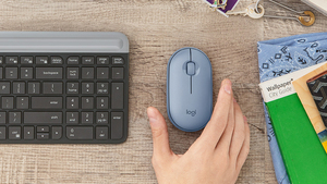 <span class=keywords><strong>Logitech</strong></span> เมาส์ไร้สายแบบ <span class=keywords><strong>M350</strong></span>ออปติคอลแบบ Pebble Mouse แบบไร้สายความละเอียด1000dpi สีขาวดำฟ้าสีเขียวสีชมพูขายดี - Product Image 4