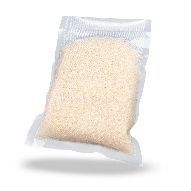 Bolsa de plástico para envasado de alimentos, sellador al vacío de grano LXM25, con sello de aire bombeado de nailon, para comida comprimida