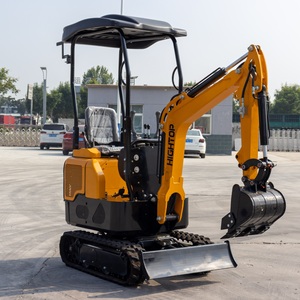 Miniexcavadora HT10G, excavadora de suelo de 1 tonelada, pequeña excavadora de jardín a la venta - Product Image 4