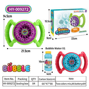 Jouet d'extérieur pour enfants, volant électrique pour faire des bulles, avec solution à bulles de 110 ml - Product Image 6