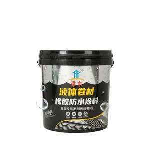 Peinture d'étanchéité polymère LOULAN Lq-07 de haute qualité avec garantie de 5 ans pour la réparation des fuites de toiture intérieure/extérieure - Product Image 1