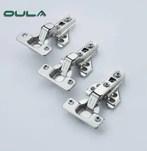 Oula Furniture Hardware Kitchen Cabinet Hinge 35mm Cup Two Way Clip-on Office Spring Hinge