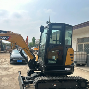 เครื่องจักรก่อสร้างมือสอง รถขุดตีนตะขาบ SANY SY35U รถขุดไร้ท้าย SANY แท้ 3.5 ตัน ขายทันที - Product Image 4