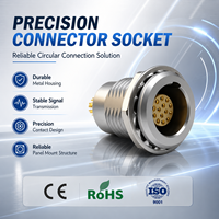  Connecteur de remplacement série 1K, 12 broches, prise circulaire IP68 pour équipement industriel