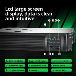 <span class=keywords><strong>APC</strong></span> SMT3000RMI2U-CM <span class=keywords><strong>UPS</strong></span> <span class=keywords><strong>3KVA</strong></span> Monté en rack 3000VA 2700W <span class=keywords><strong>UPS</strong></span> adapté aux ordinateurs/réseaux - Product Image 2