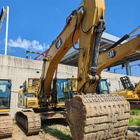 Excavatrice haute performance 336 pour travaux de construction lourds et terrassement, avec moteur, boîte de vitesses, pompe et pièces de roulement