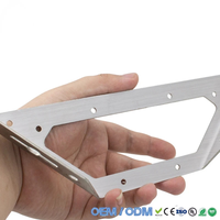 Support triangulaire universel en acier inoxydable, fixation multifonctionnelle à trois côtés, équerre d'angle à angle fixe, angle inversé