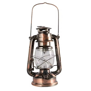 Lampe de cheval vintage Design lampe à kérosène portable pour camping en plein air atmosphère lampe à mât d'huile excellente pour l'éclairage de tente - Product Image 1