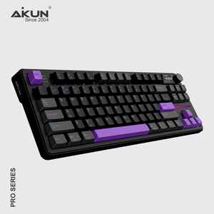Nuovo <span class=keywords><strong>KTL</strong></span> GX9987WR Turbo Tastiera da Gaming RT con Switch ad Asse Magnetico Interamente in Alluminio, 87 Tasti, Frequenza di Risposta 8K, Personalizzabile, Tri-mode Hot-Swappable - Product Image 2