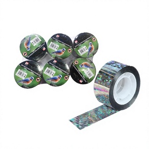 Bande réfléchissante anti-oiseaux Erpsl 50 mm x 100 m, impression offset plastique, modèle 07701, pour usage extérieur - Product Image 1