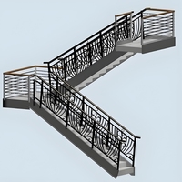 Escalier flottant cantilever moderne avec structure en acier dissimulée, haute capacité de charge, marches en bois, anti-rouille, pour intérieur et extérieur, à montantes ouvertes