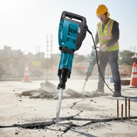 1307 Temukan Ikon Serupa Palu Pembongkaran Listrik Kelas Industri 2000W Heavy Duty dengan Pegangan Energi Impak 100A 95A Brushless
