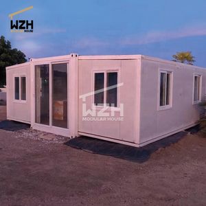 20ft יוקרה נייד מודולרי פלדה להרחבה בית 1-4 חדר שינה ידידותי לסביבה בניין משרדים - Product Image 4