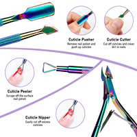 Kit d'outils de dissolvant pour vernis à ongles en gel, marque privée OEM/ODM, 521 pièces, kit de dissolvant pour vernis à ongles en gel, ensemble de dissolvant pour vernis à ongles en gel