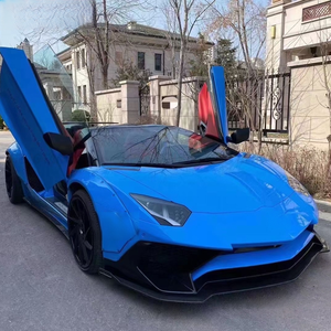 Lèvre avant en fibre de carbone véritable, ajustement parfait, pour <span class=keywords><strong>Lamborghini</strong></span> Huracan Evora LP700-4 / LP750-2, style D-MC - Product Image 2