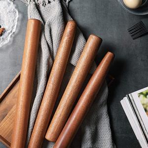 Gỗ Không Dính Trang Trí Sapele Gỗ Pháp Cán Ghim Cho Baking Pie Lớp Vỏ Cookie Pastry Pizza Dough - Product Image 6