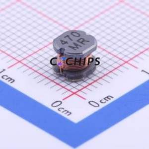 Inducteur de puissance SMD CD54T125NP-470LC, 5,2x5,8 mm (Inductance : 47 µH) (Précision : 15 % Courant nominal : 910 mA) - Product Image 1