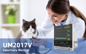 <span class=keywords><strong>17</strong></span> дюймов ветеринарный умный сенсорный монитор с 5ECG мониторинг сердечного ритма для собак 2-летняя гарантия - Product Image 5
