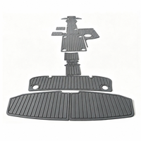 Revêtement de pont de bateau en mousse EVA imitation teck, auto-adhésif, personnalisé par CNC, Melors