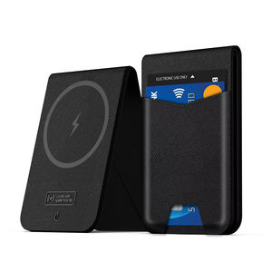 Rfid Slim Wallet con Gps Tracker Pocket Multifuncional Elegante y elegante Tarjetero <span class=keywords><strong>de</strong></span> gran capacidad para guardar efectivo y tarjetas - Product Image 5