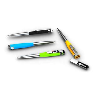 الأعلى مبيعاً على شكل قلم عرض 4GB 8GB 16GB 32GB 64GB 128GB GB شعار مخصص بن درايف USB هدايا ABS محركات الأقراص - Product Image 6